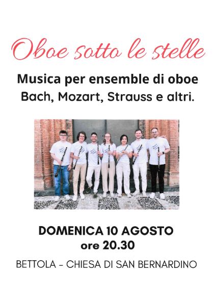 OBOE SOTTO LE STELLE