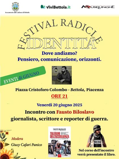 Festival Radici e Identità - Dove andiamo? Pensiero, comunicazione, orizzonti
