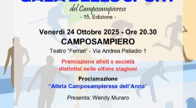 Volantino Galà dello Sport 2025 Volantino Galà dello Sport 2025