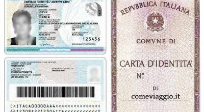 carte di identità cartacea e elettronica