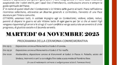 Manifesto 4 Novembre 2025 Manifesto 4 Novembre 2025